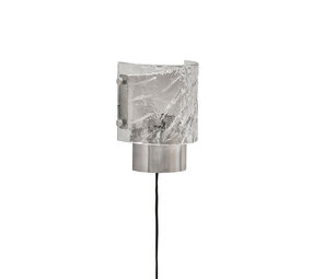 House Doctor Vägglampa av borstad silver