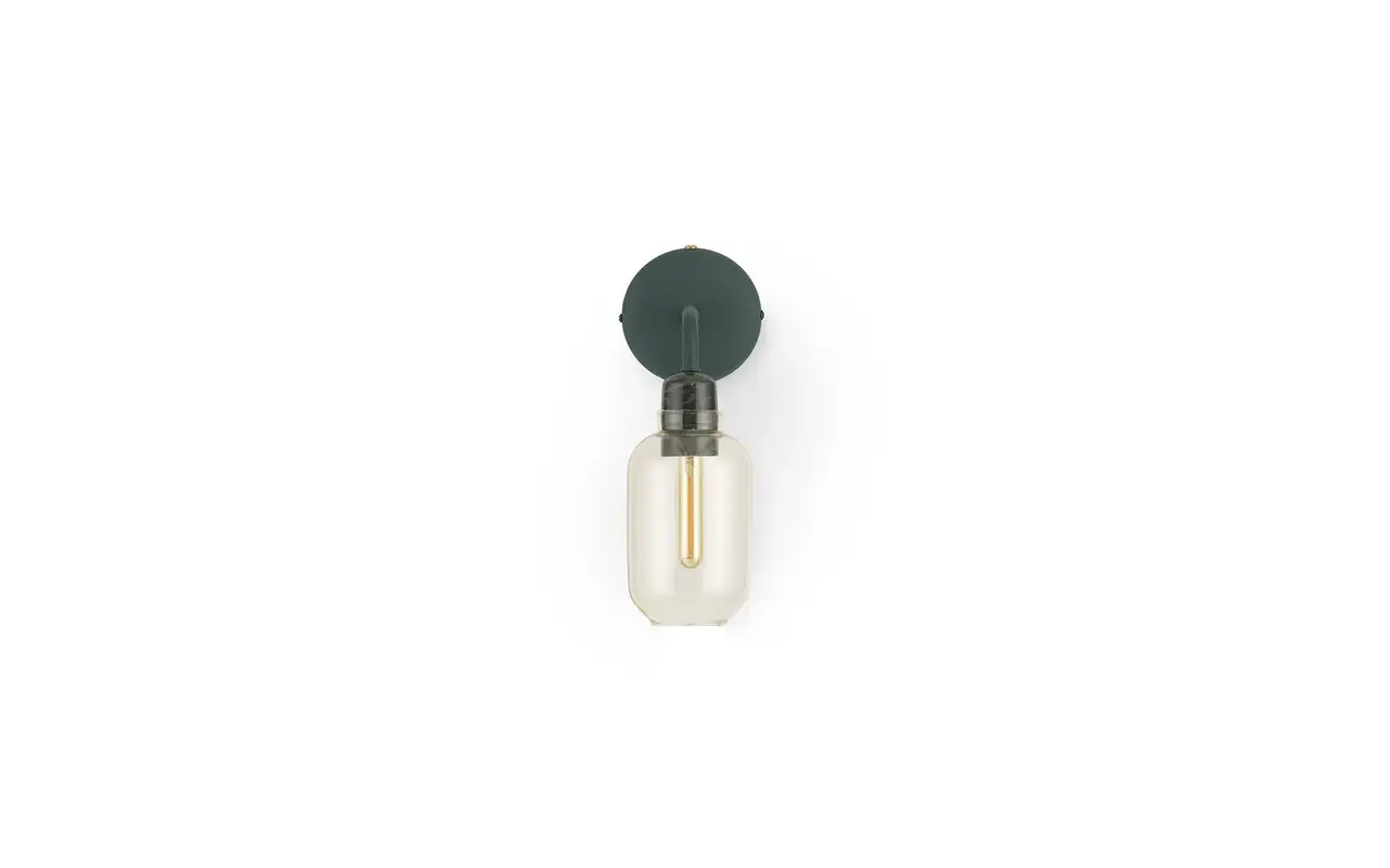 Normann Copenhagen Lampada da parete Amp oro/verde