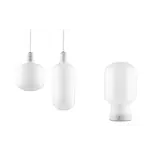 Normann Copenhagen Lampe de table Amp blanche