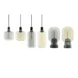 Normann Copenhagen Amp tafellamp smoke/black