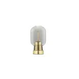 Normann Copenhagen Lampe de table Amp fumée/laiton