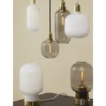 Normann Copenhagen Amp bordlampe røg/messing
