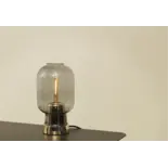 Normann Copenhagen Lampe de table Amp fumée/laiton