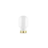 Normann Copenhagen Amp bordlampe hvit/messing