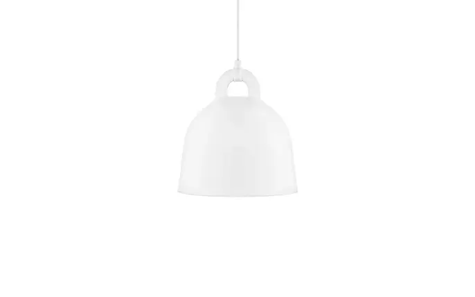 Normann Copenhagen Bell pendellampa liten vit