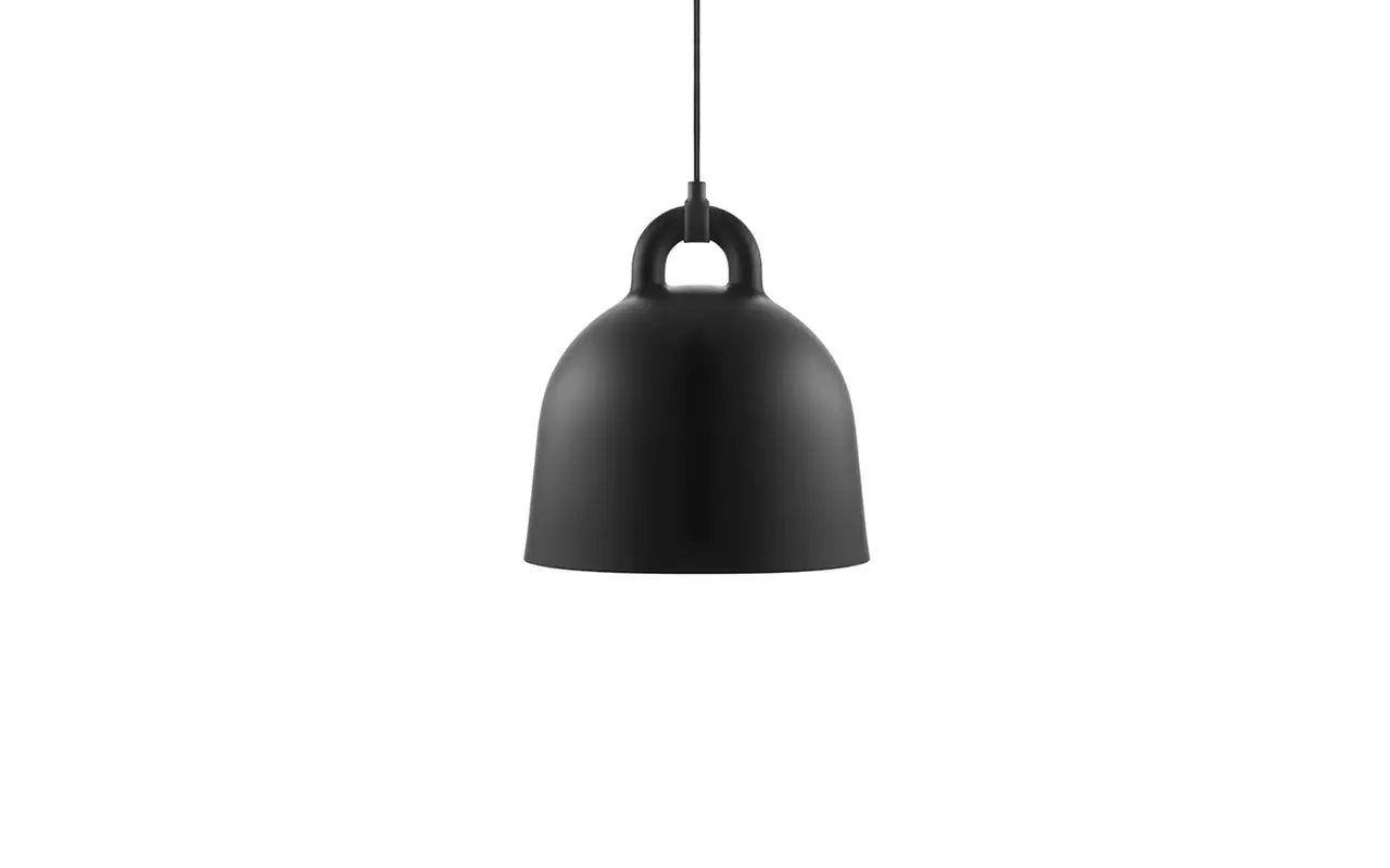 Normann Copenhagen Bell pendant lamp small black