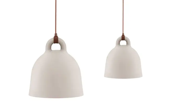 Normann Copenhagen Bell hanglamp small sand