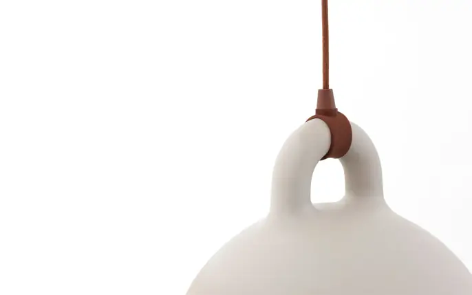 Normann Copenhagen Bell pendellampe liten sand