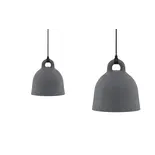 Normann Copenhagen Pendellampa Bell liten grå
