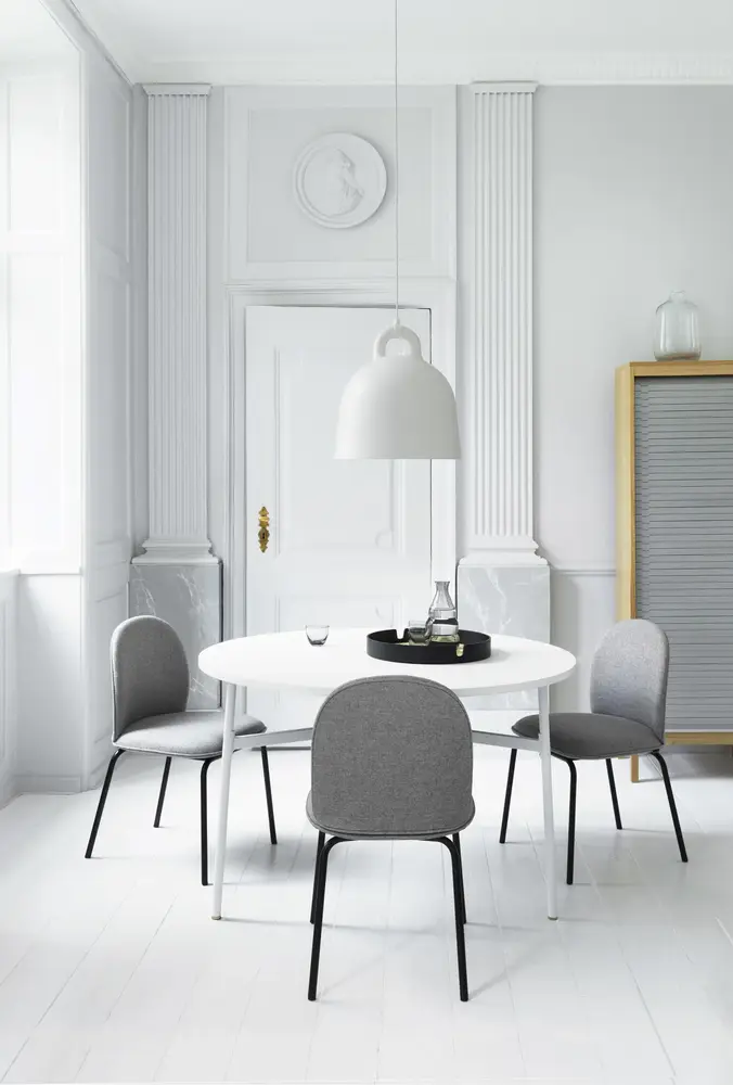 Normann Copenhagen Suspension Bell, blanc moyen