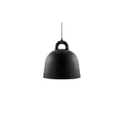 Normann Copenhagen Bell Pendelleuchte, mittelgroß, schwarz
