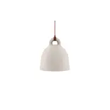 Normann Copenhagen Glocken-Pendelleuchte, mittel, sandfarben