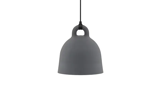 Normann Copenhagen Bell pendellampe mellemgrå