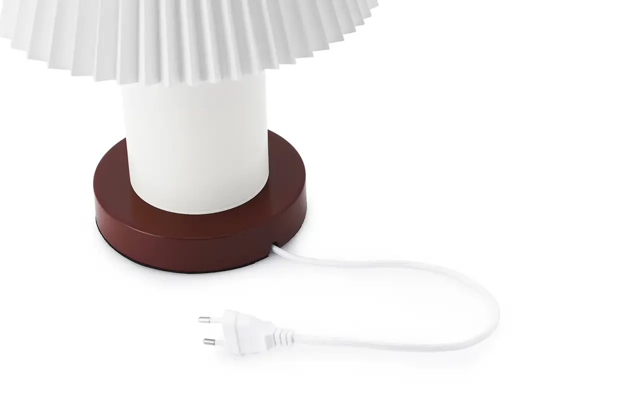 Normann Copenhagen Lampe de table Cellu blanche