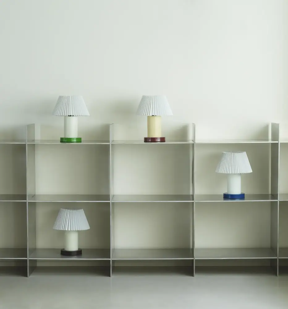 Normann Copenhagen Cellu tafellamp wit Normann Copenhagen Cellu tafellamp wit