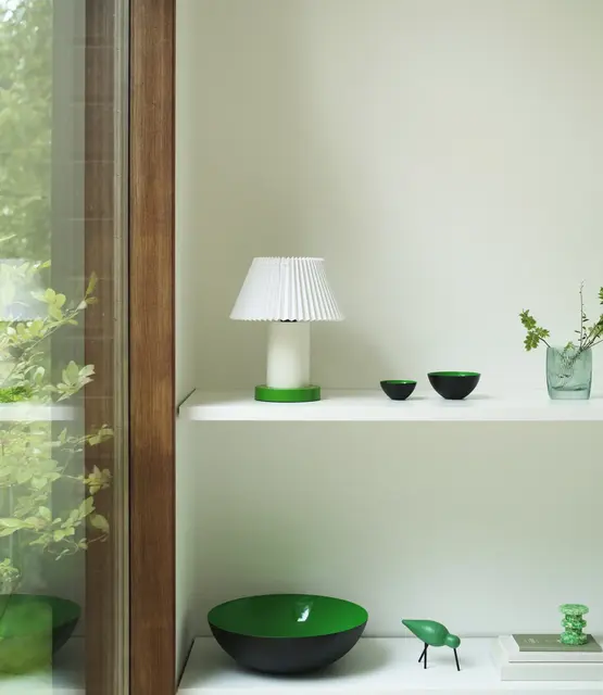 Normann Copenhagen Cellu bordlampe lys grøn Normann Copenhagen Cellu bordlampe lys grøn