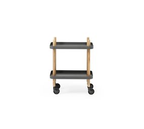 Normann Copenhagen Block table d'appoint de gris foncé Normann Copenhagen Block table d'appoint de gris foncé