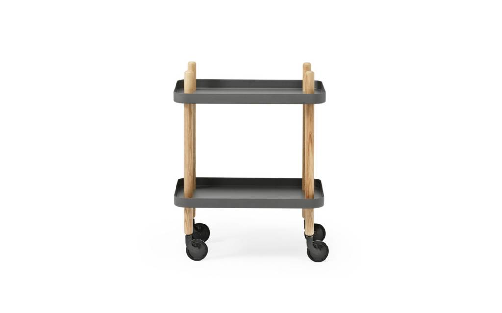 Normann Copenhagen Block table d'appoint de gris foncé