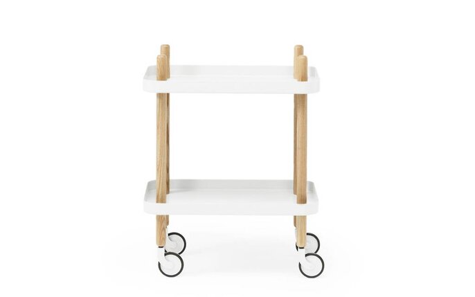 Normann Copenhagen Block bijzettafel wit