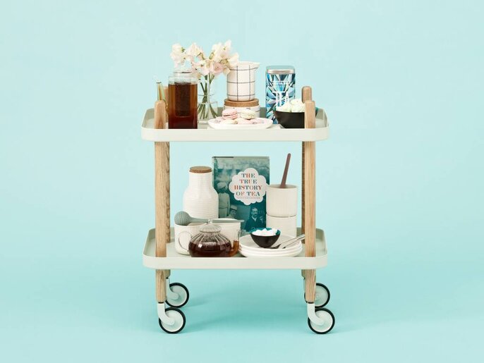 Normann Copenhagen Block bijzettafel wit