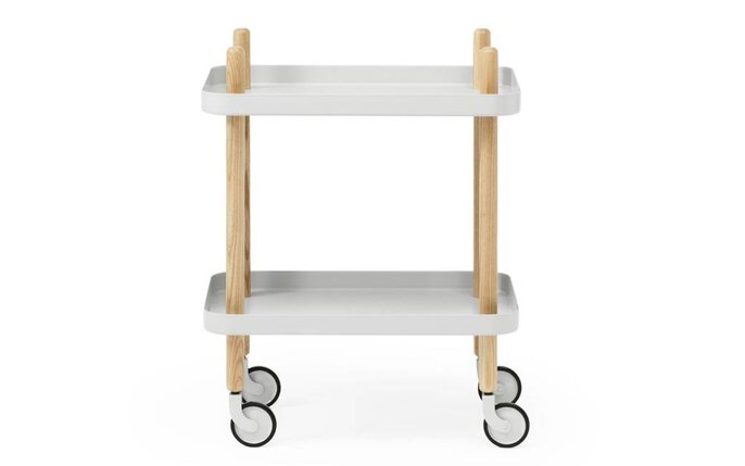 Normann Copenhagen côté Block tableau gris clair