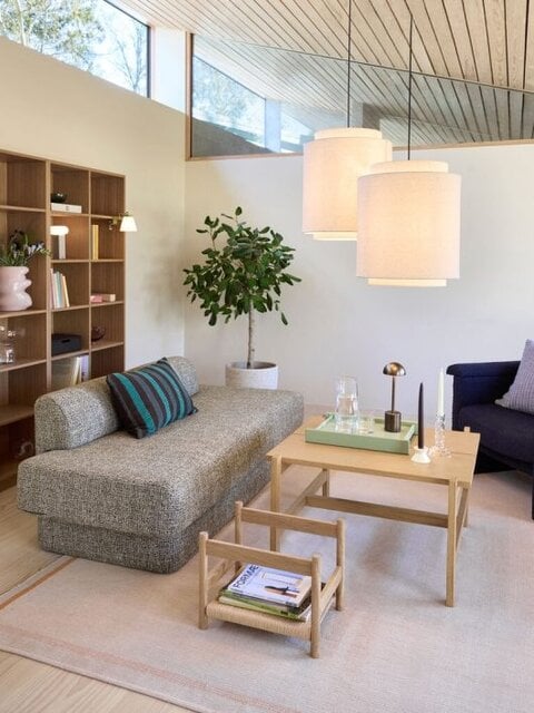 Hubsch Suspension Sable, grande lampe sable Hubsch Suspension Sable, grande lampe sable