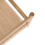 Hubsch Heritage oak magazine holder Hubsch Heritage oak magazine holder
