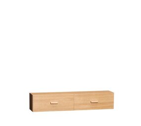 Hubsch Shuno wandplank eiken Hubsch Shuno wandplank eiken