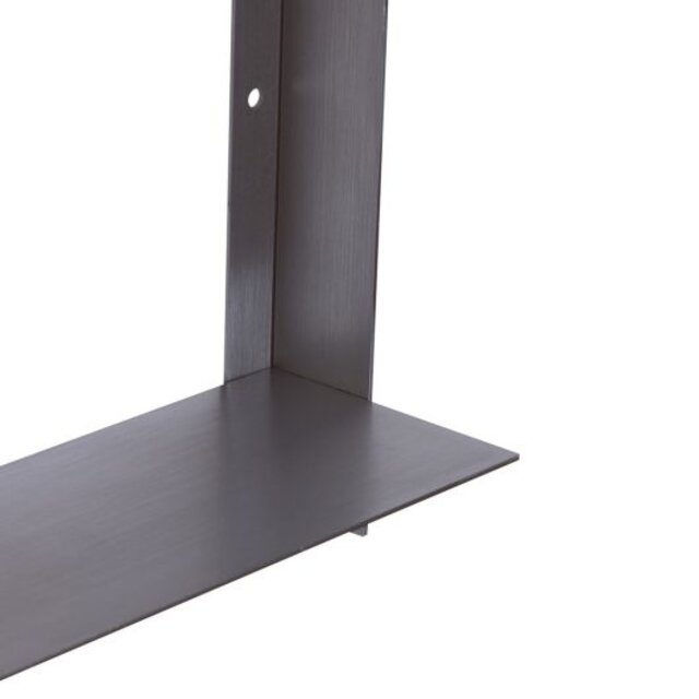 Hubsch Grand support mural en acier nickelé Hubsch Grand support mural en acier nickelé