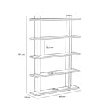 Hubsch Simple wall rack large oak Hubsch Simple wall rack large oak