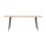 House Doctor Club dining table wood iron