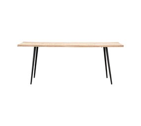 House Doctor Club eettafel hout ijzer House Doctor Club eettafel hout ijzer