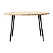 House Doctor Club ronde eettafel hout ijzer House Doctor Club ronde eettafel hout ijzer