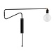 House Doctor Swing wandlamp zwart metaal messing verstelbaar House Doctor Swing wandlamp zwart metaal messing verstelbaar