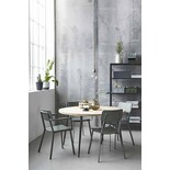 House Doctor Club runde spisebord jern
