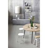 House Doctor Club ronde eettafel hout ijzer House Doctor Club ronde eettafel hout ijzer