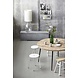 House Doctor Club ronde eettafel hout ijzer House Doctor Club ronde eettafel hout ijzer