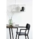 House Doctor Club eettafel zwart hout ijzer House Doctor Club eettafel zwart hout ijzer