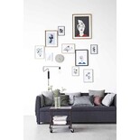 House Doctor Lampe murale Swing réglable en laiton en métal noir