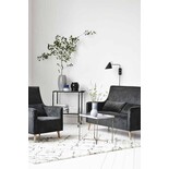 House Doctor Club wandlamp zwart metaal messing House Doctor Club wandlamp zwart metaal messing