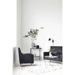 House Doctor Club wandlamp zwart metaal messing House Doctor Club wandlamp zwart metaal messing