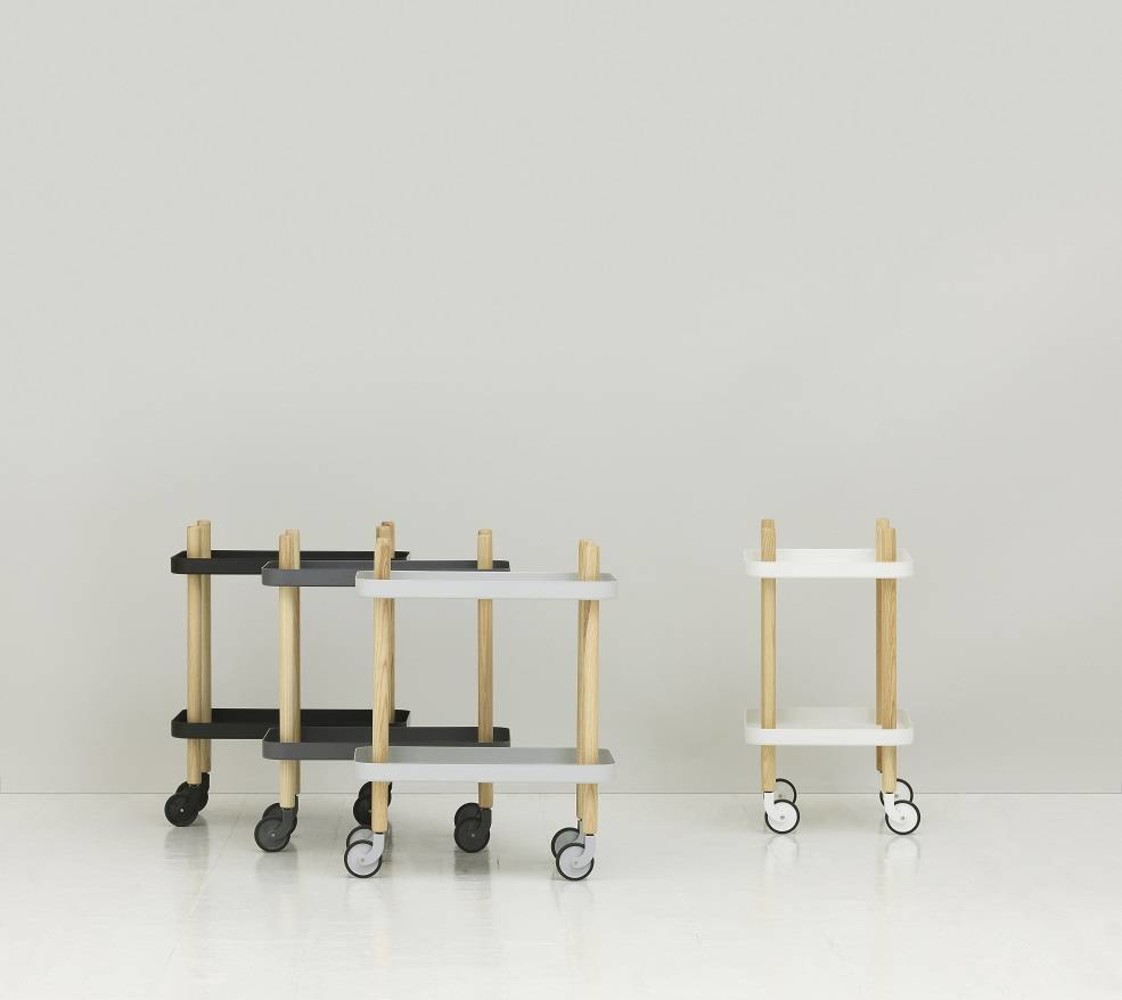 Normann Copenhagen Block bijzettafel wit Normann Copenhagen Block bijzettafel wit
