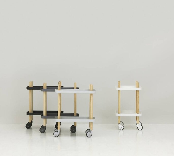 Normann Copenhagen Block table dark grey
