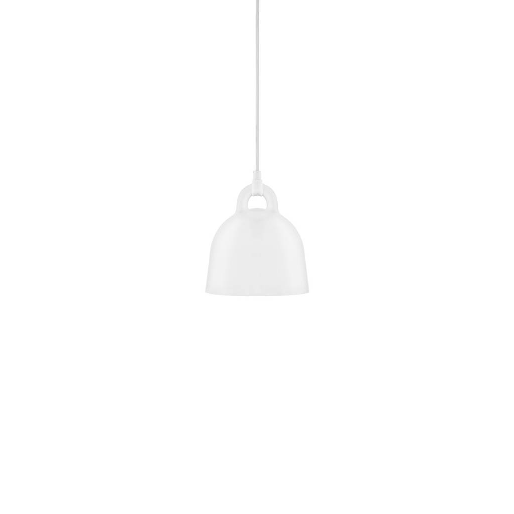 Normann Copenhagen Bell X-Petit blanc de lumière pendentif