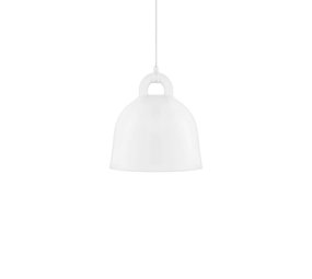 Normann Copenhagen blanco campana colgante de luz pequeña Normann Copenhagen blanco campana colgante de luz pequeña