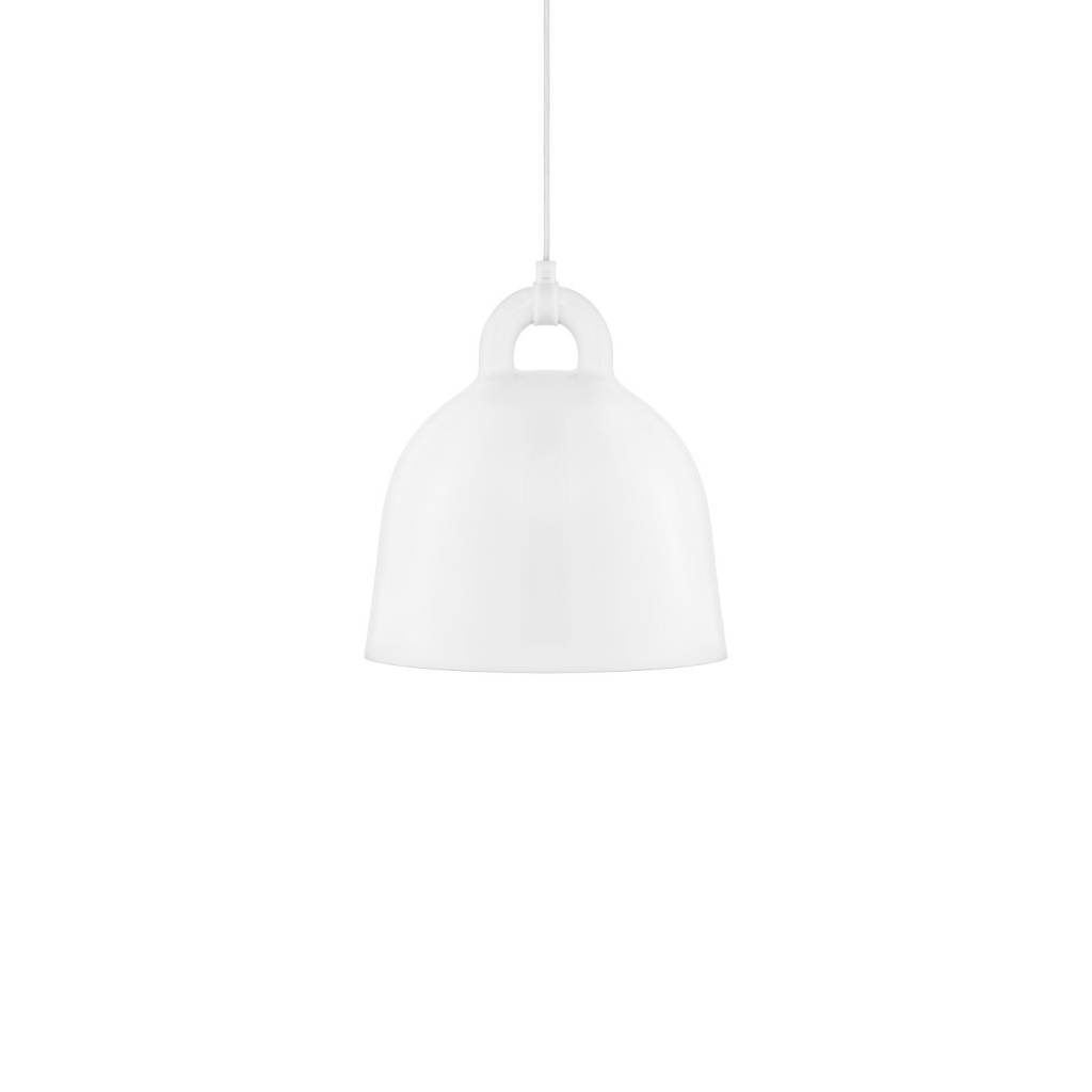 Normann Copenhagen Glocke Kleine Pendelleuchte weiß