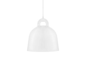 Normann Copenhagen Bell Medium vedhæng lys hvid Normann Copenhagen Bell Medium vedhæng lys hvid
