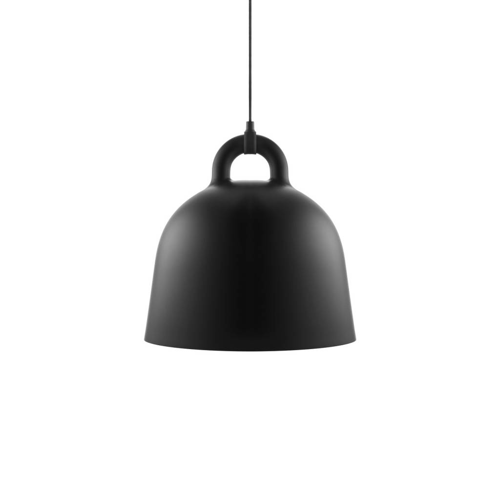 Normann Copenhagen Bell Medium Pendelleuchte schwarz