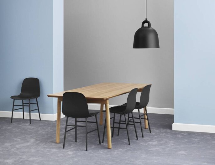 Normann Copenhagen Bell Medium hanglamp zwart