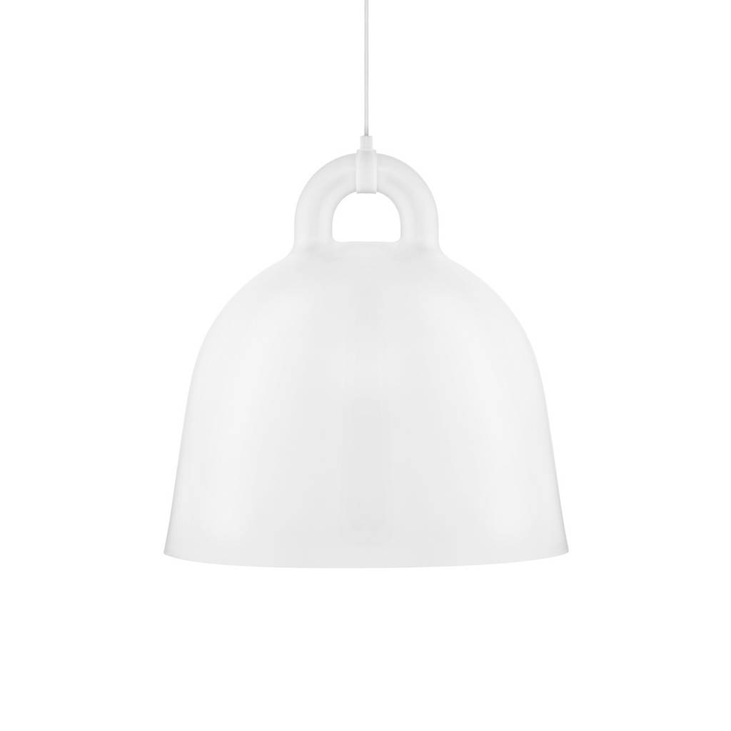 Normann Copenhagen Glocke Große Pendelleuchte weiß